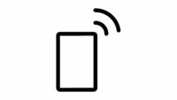 نماد نشان دهنده امکان اتصال به WiFi